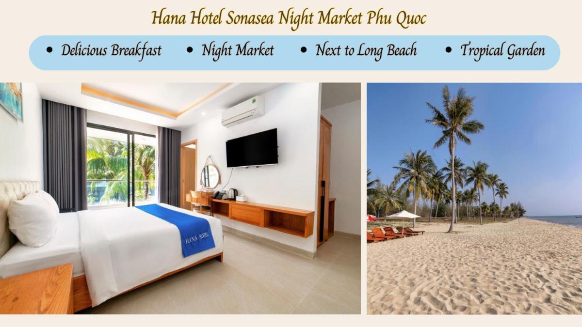 Hana Hotel Sonasea Night Market Phu Quoc Exterior foto